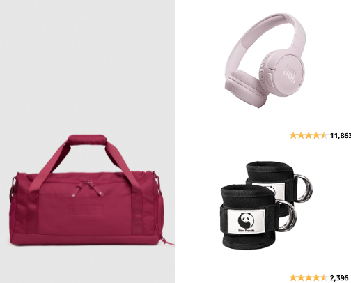 gym essentials cover photo collage