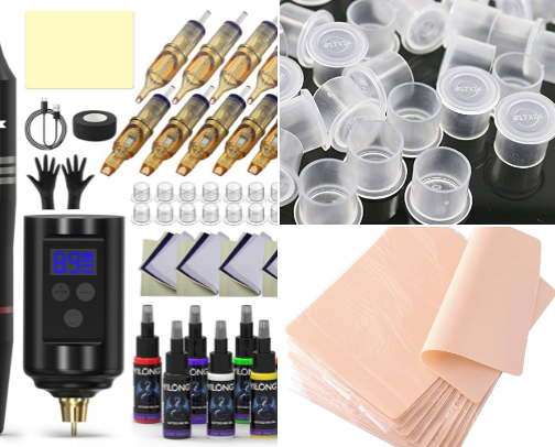 Beginner Tattoo Necessities cover photo collage