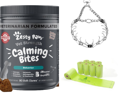 Pup products! cover photo collage