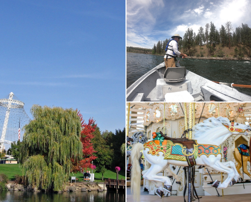 Welcome to my hometown! Spokane Washington cover photo collage