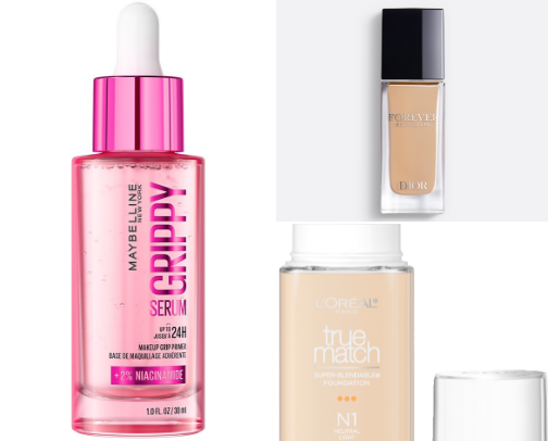 Clean girl make up cover photo collage