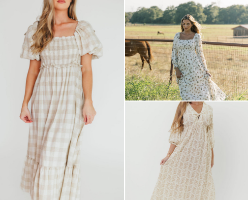 Plus size maternity fashion cover photo collage