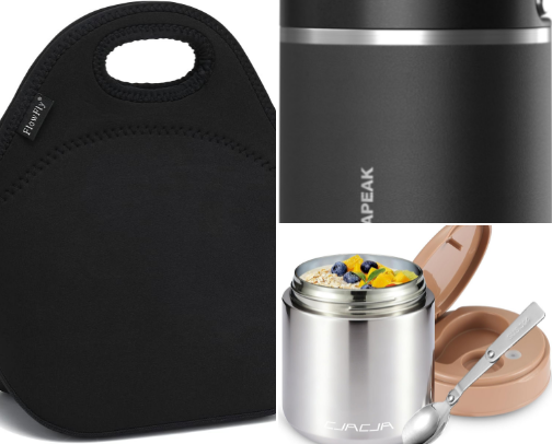 Vacuum Flasks/ Vacuum Food Containers / Tumblers cover photo collage