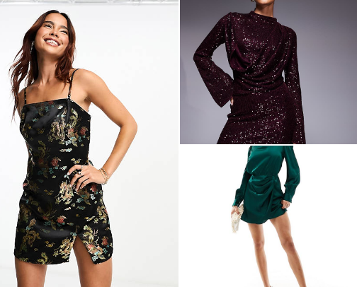 Party dress ✌🏼🎉 cover photo collage