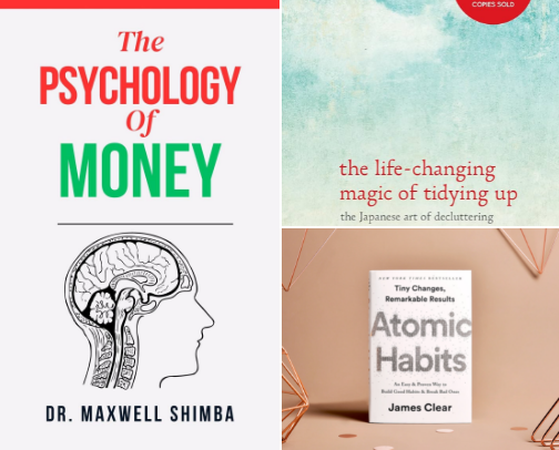 Books that changed my perspective cover photo collage