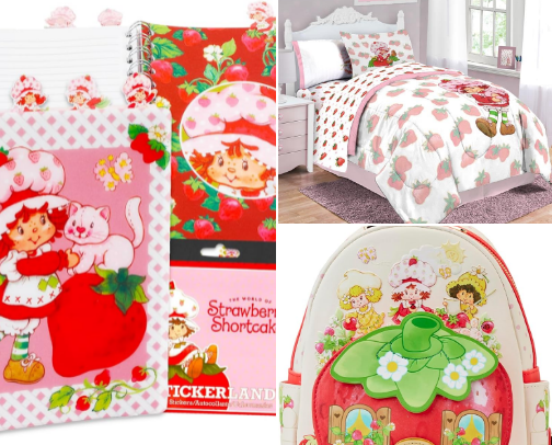 Strawberry Shortcake Magic cover photo collage