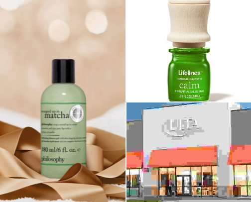 Bath & Body Glow scrubs, oils, lotions, spa care cover photo collage