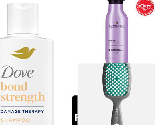 hair care cover photo collage
