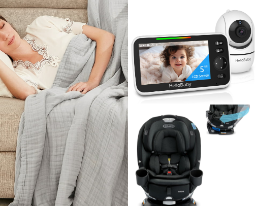 Top 15 Must-Have Baby Essentials for First-Time Moms (Amazon Picks!) cover photo collage