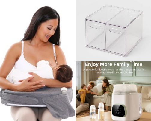 Things I loved from my baby registry cover photo collage