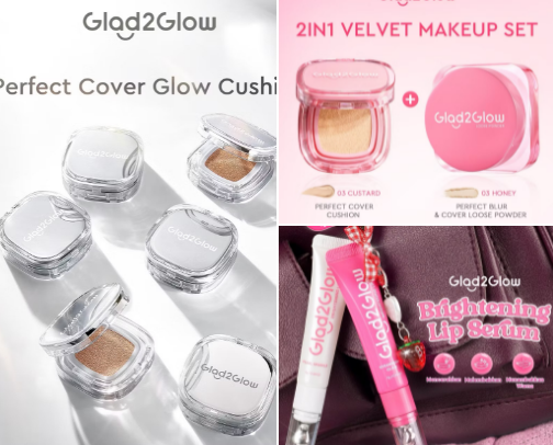 Girl Aesthetic Make Up cover photo collage
