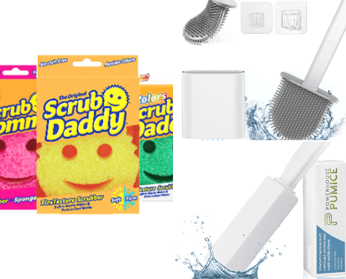 Cleaning Products cover photo collage