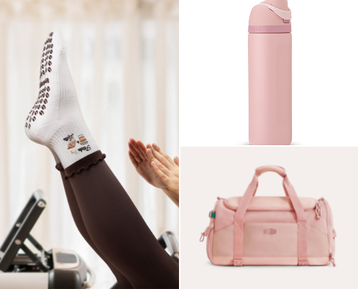 Pilates Must-Haves 🩰 cover photo collage