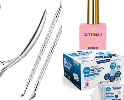 Everything you need to start ur own gel x nail business cover photo collage