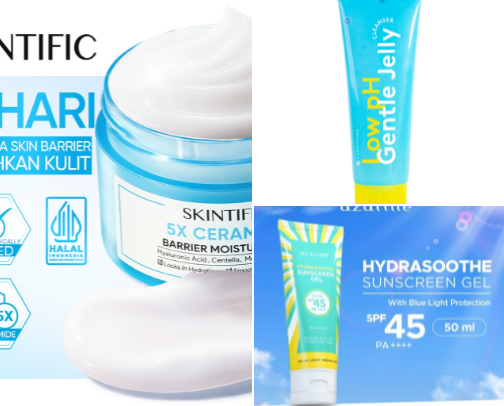 Simple Skincare Routine You Need to Start ✨️ cover photo collage