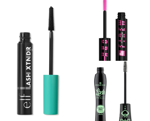 Mascaras that hit! cover photo collage