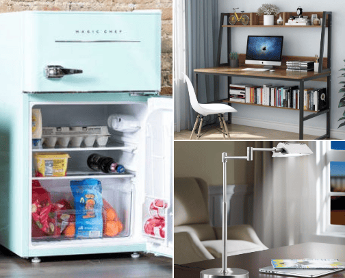 College Dorm Room cover photo collage