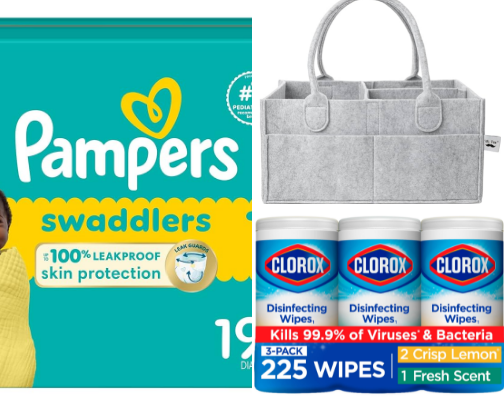 FTM Essentials: Diaper Caddy Edition cover photo collage