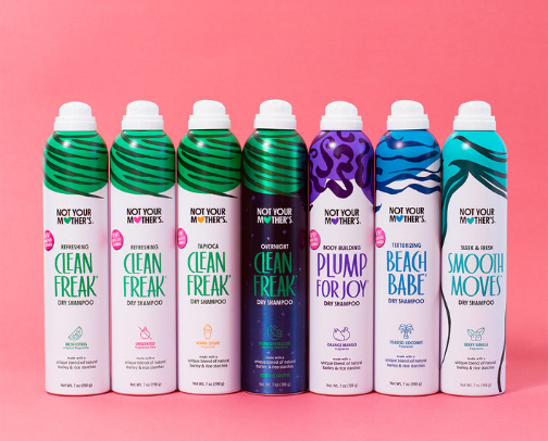 Dry Shampoo cover photo collage