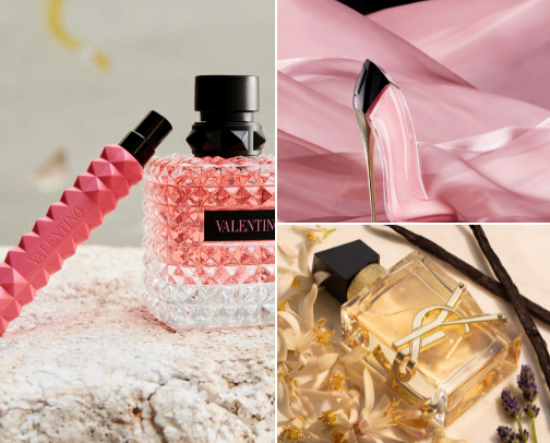 Fragrances List cover photo collage