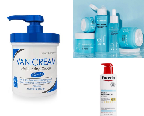 Beauty Products cover photo collage