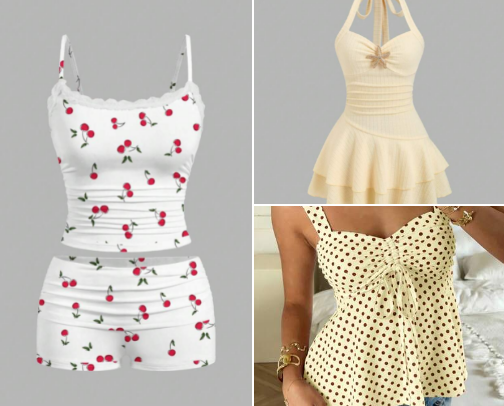 Cute SHEIN Spring & Summer Outfit Finds: Affordable Dresses, Tops, Sets & Accessories cover photo collage
