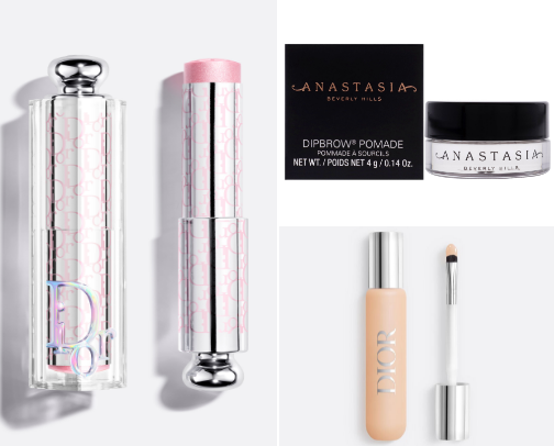 Beauty faves cover photo collage