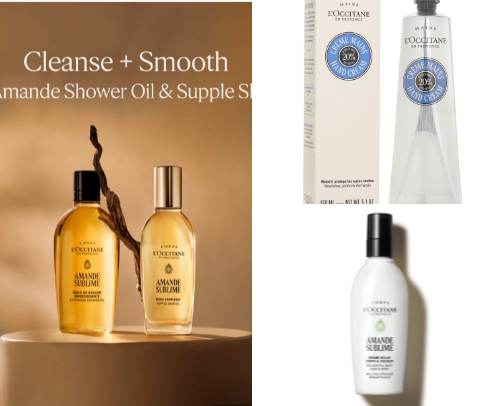 From Shower to Silk: The L’Occitane Rituals cover photo collage