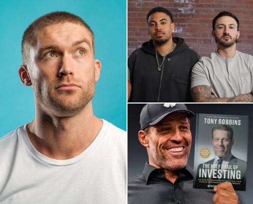 Podcasts to Listen & Learn 🎧 cover photo collage