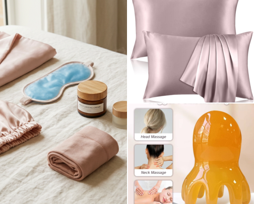 My self- Care & comfort Must -haves From Amazon cover photo collage