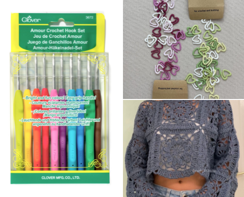 The best Crochet Patterns and tools cover photo collage