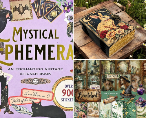 Witchy Journal Vibes cover photo collage