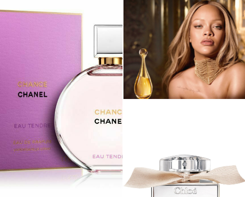 A lifetime fragrance <3 cover photo collage