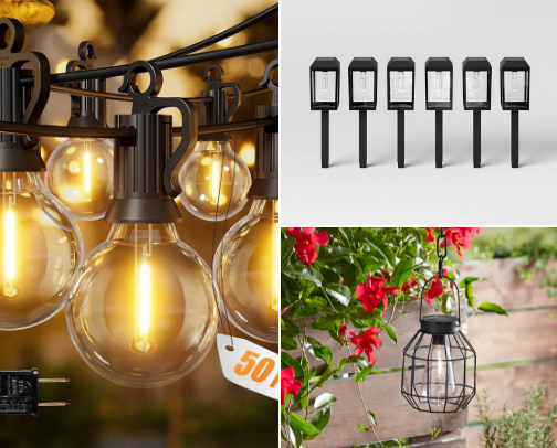 How to Fix a Dark, Buggy Backyard: The Ultimate 30-Item Summer Glow-Up List cover photo collage