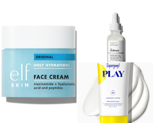 Beauty recs for the woman who has been around for awhile. cover photo collage