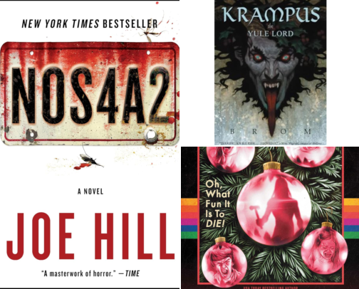 Copy of Christmas Horror Books That Will Ruin Your Holidays cover photo collage