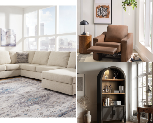 Living room inspiration- neutral, warm, and inviting cover photo collage