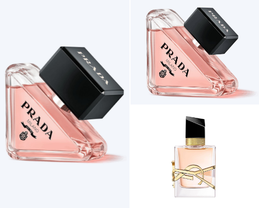 My favorite fragrances cover photo collage