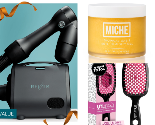 Curly hair care recs cover photo collage