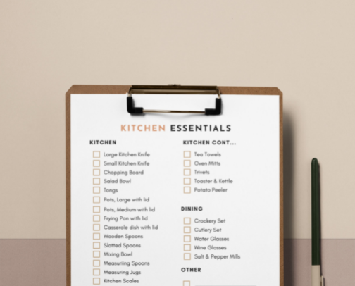 Kitchen Essentials I use everyday cover photo collage