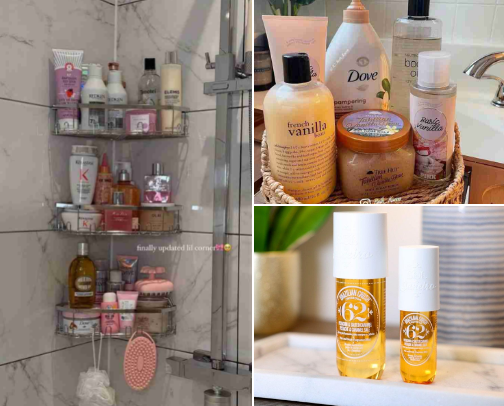 Your No-Fail Formula for Smelling absolutely divine (baddie on a budget): 𝖍𝖔𝖜 𝖙𝖔 𝖘𝖒𝖊𝖑𝖑 𝖑𝖎𝖐𝖊... cover photo collage