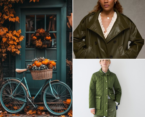 Jackets, coats cover photo collage