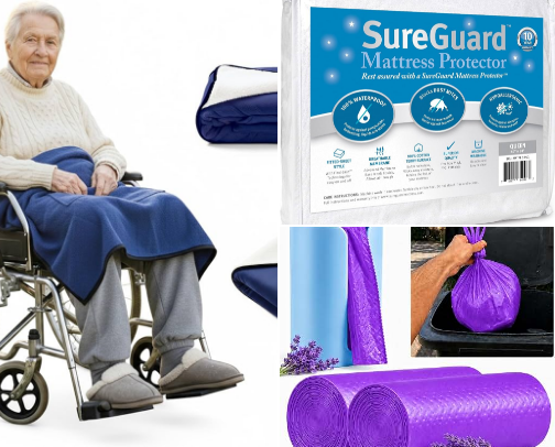 Nursing Home & Assisted Living Helpful Items cover photo collage