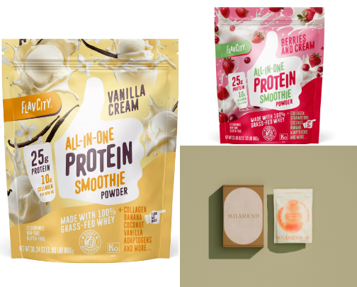 Wellness everyday products cover photo collage