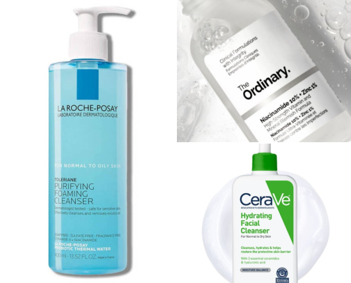Skincare that helped me🧴 cover photo collage
