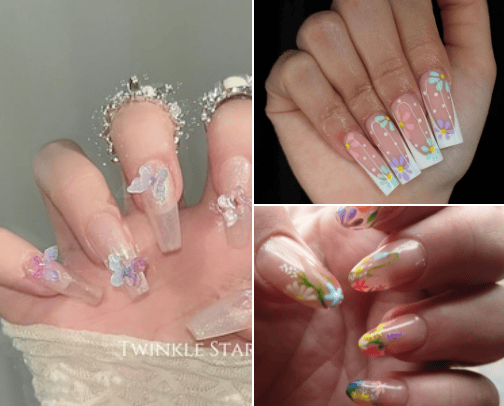 Spring Nails cover photo collage