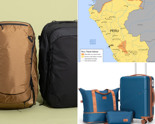 Travel recommendations cover photo collage