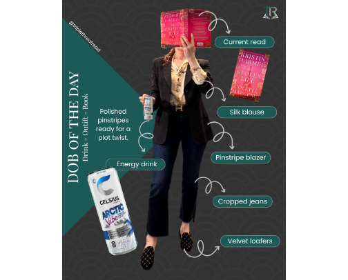 Drink Outfit Book: Business Casual for Back to Work! cover photo collage