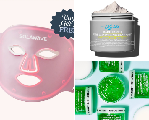 Best Face Masks for Glowing, Healthy Skin cover photo collage