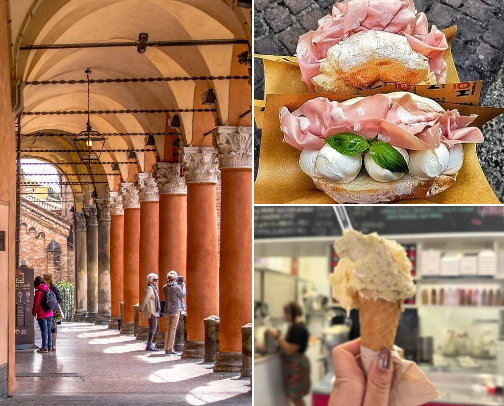 24 hours in Bologna 🍝 cover photo collage
